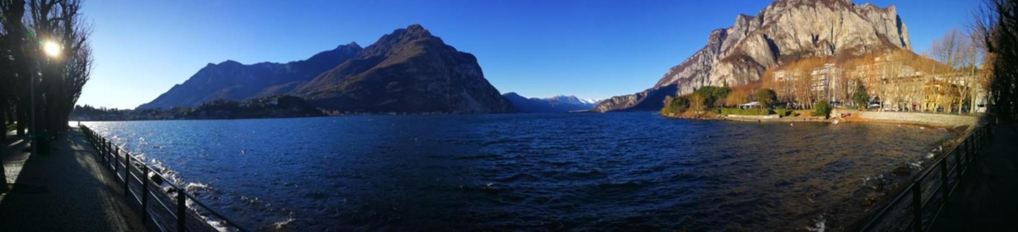 Ferienwohnung Big Romantic Lake View & Terrace Lecco Exterior foto