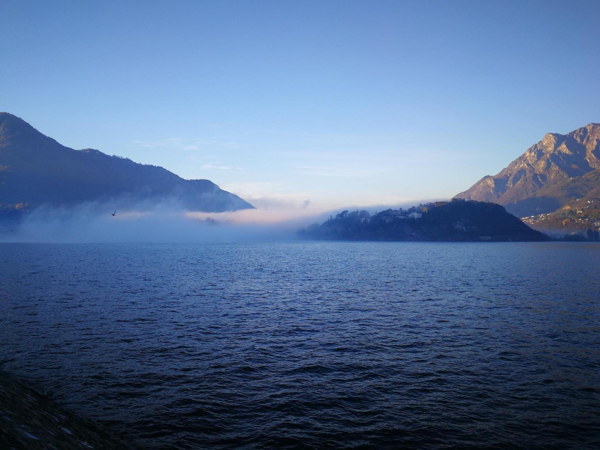 Ferienwohnung Big Romantic Lake View & Terrace Lecco Exterior foto